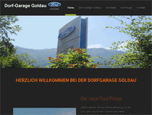Tablet Screenshot of dorfgarage-goldau.ch